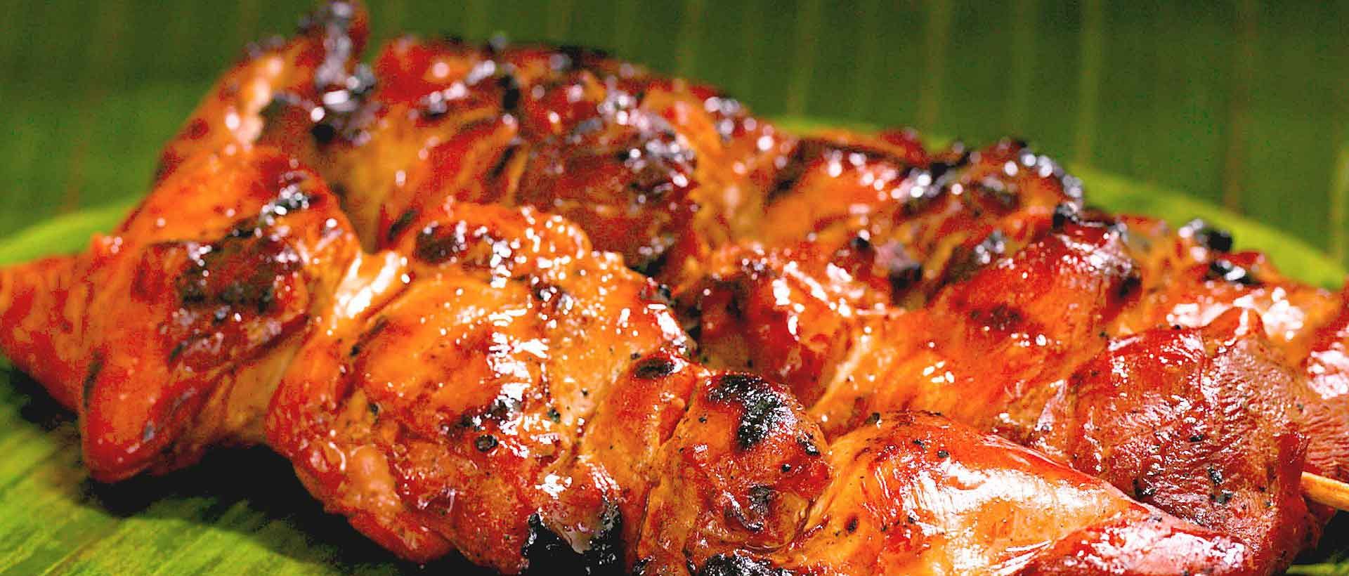 Filipino-style grilled chicken barbecue from House of Grill in Granada Hills