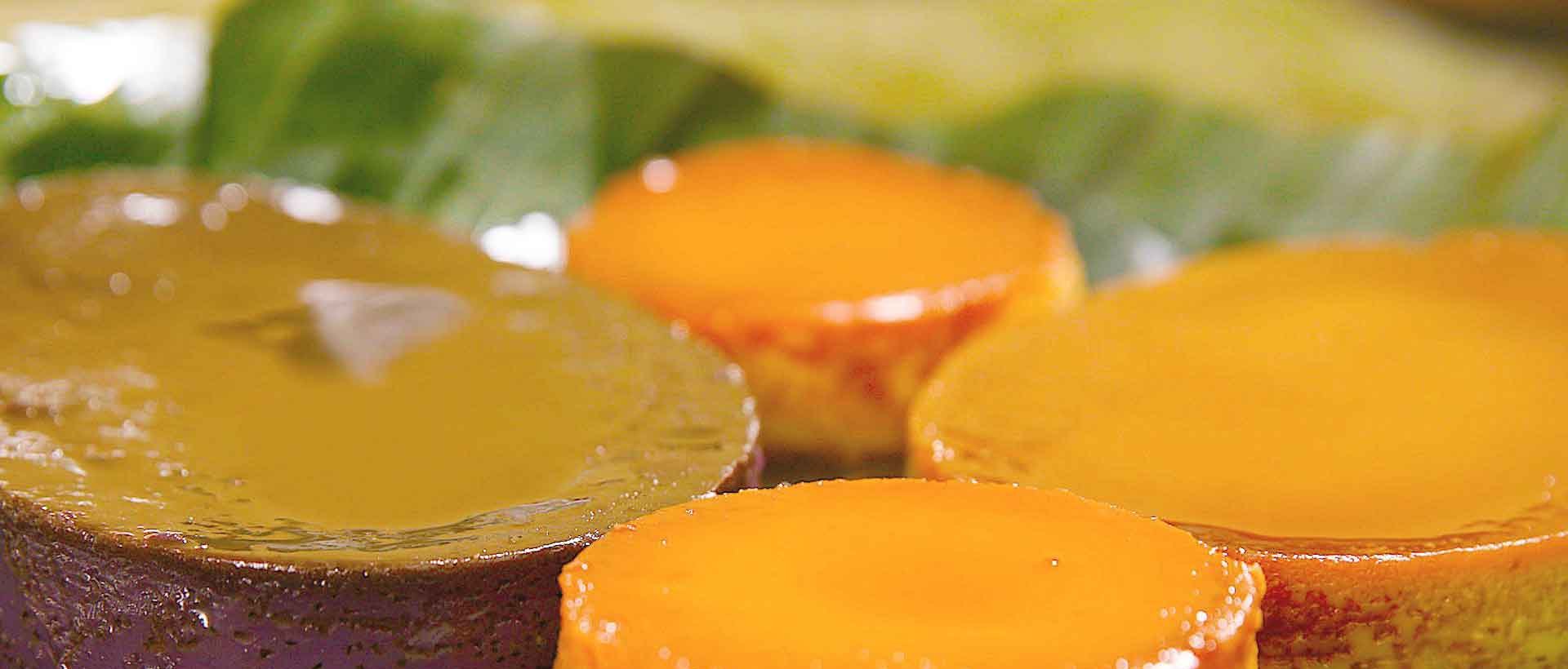 Silky Filipino leche flan caramel custard from House of Grill